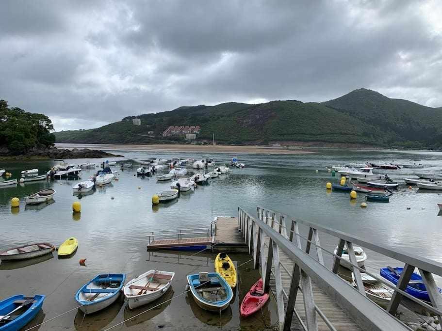 Arostegi Etxea Bonito Piso Junto Al Puerto Bermeo Exterior foto